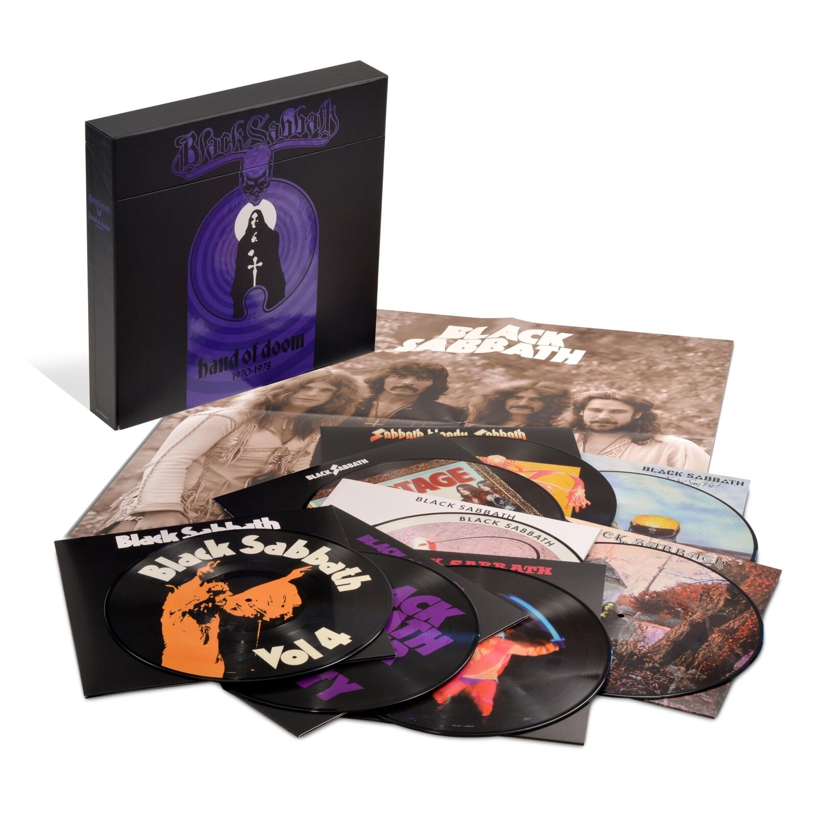 Black Sabbath Hand Of Doom 1970-1978 Picture Collection (Vinyl)