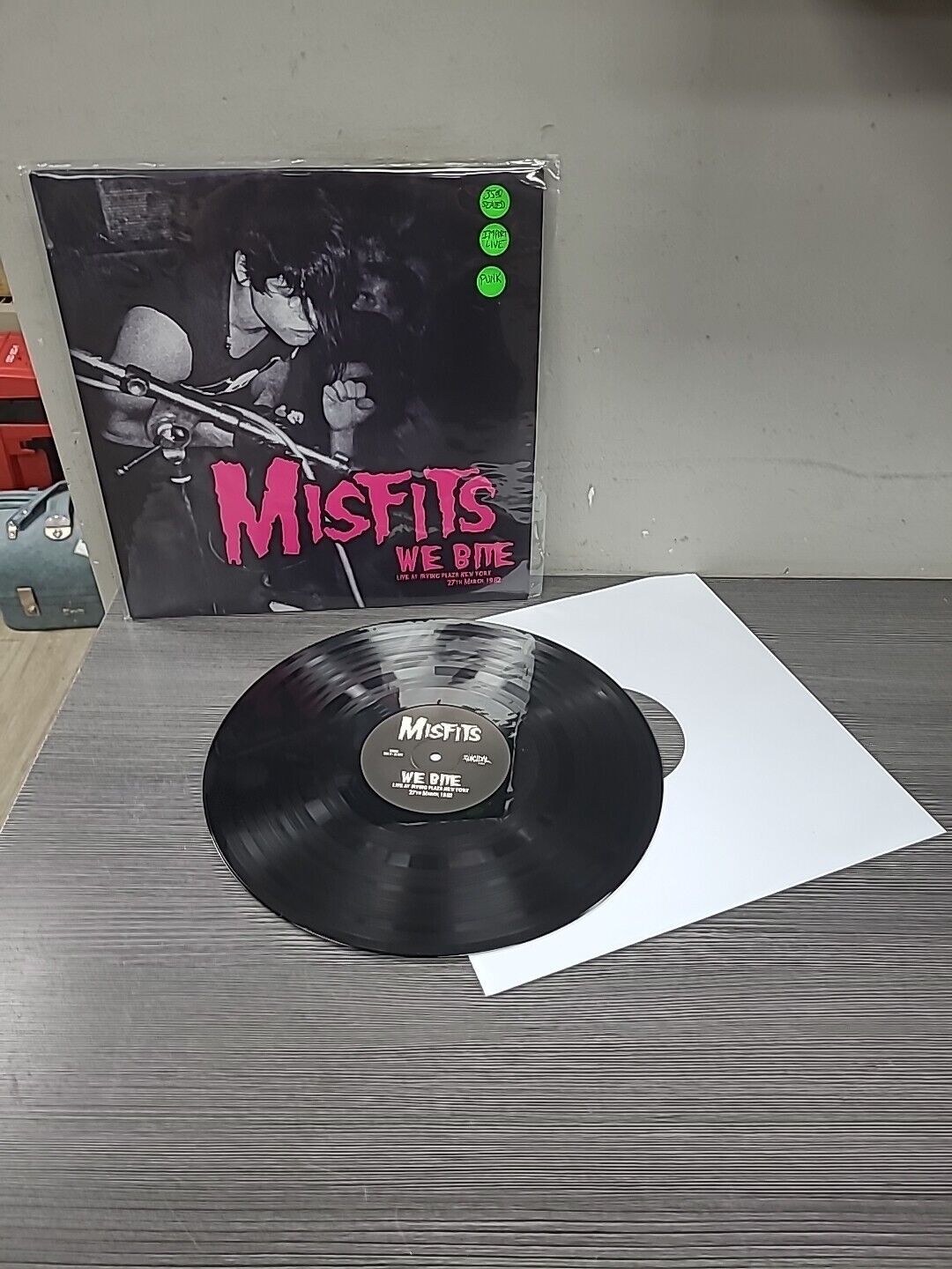 Misfits We Bite: Live Irving Plaza New York 27th March 1982 vintage punk vintage