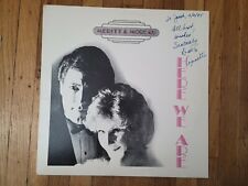 MERITT & MOREAU Here We Are LP 1984 NM Vinyl LP EX Record Cover Signed RARE picture