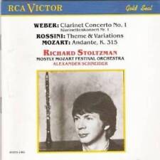 Weber: Clarinet Concerto No. 1 / Rossini: Theme & Variations / Mozar - VERY GOOD picture