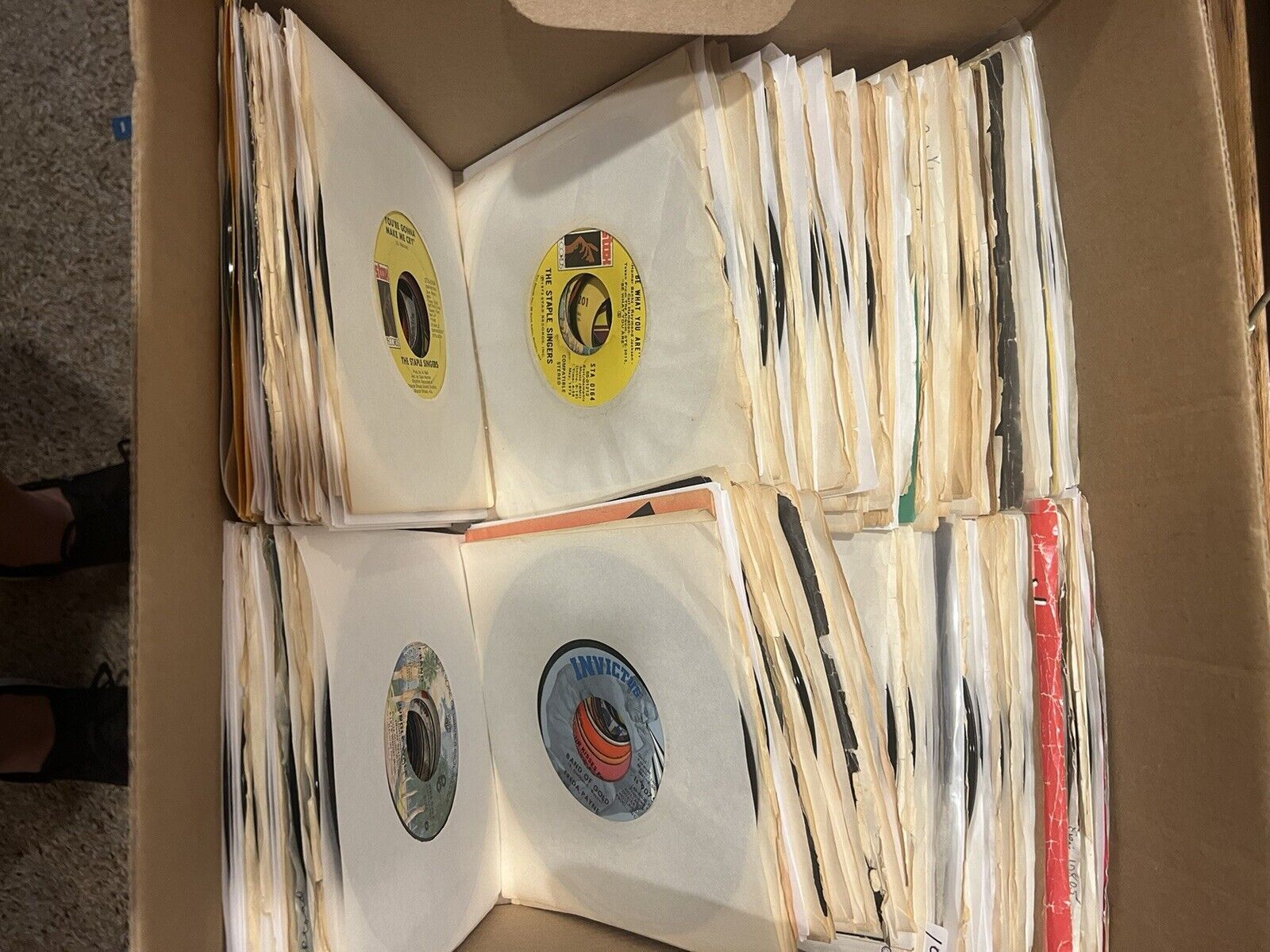 Nice Lot Of 20 45’s Records 1950s-80s 7” Vinyl