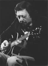 Barney Kessel Plays Ibanez Guitar Tokyo OLD JAZZ PHOTO picture
