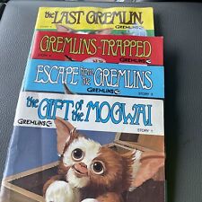 Vintage Gremlins Vinyl Records Story Book Set 1,3,4,5 READ Retro 45's 33 picture