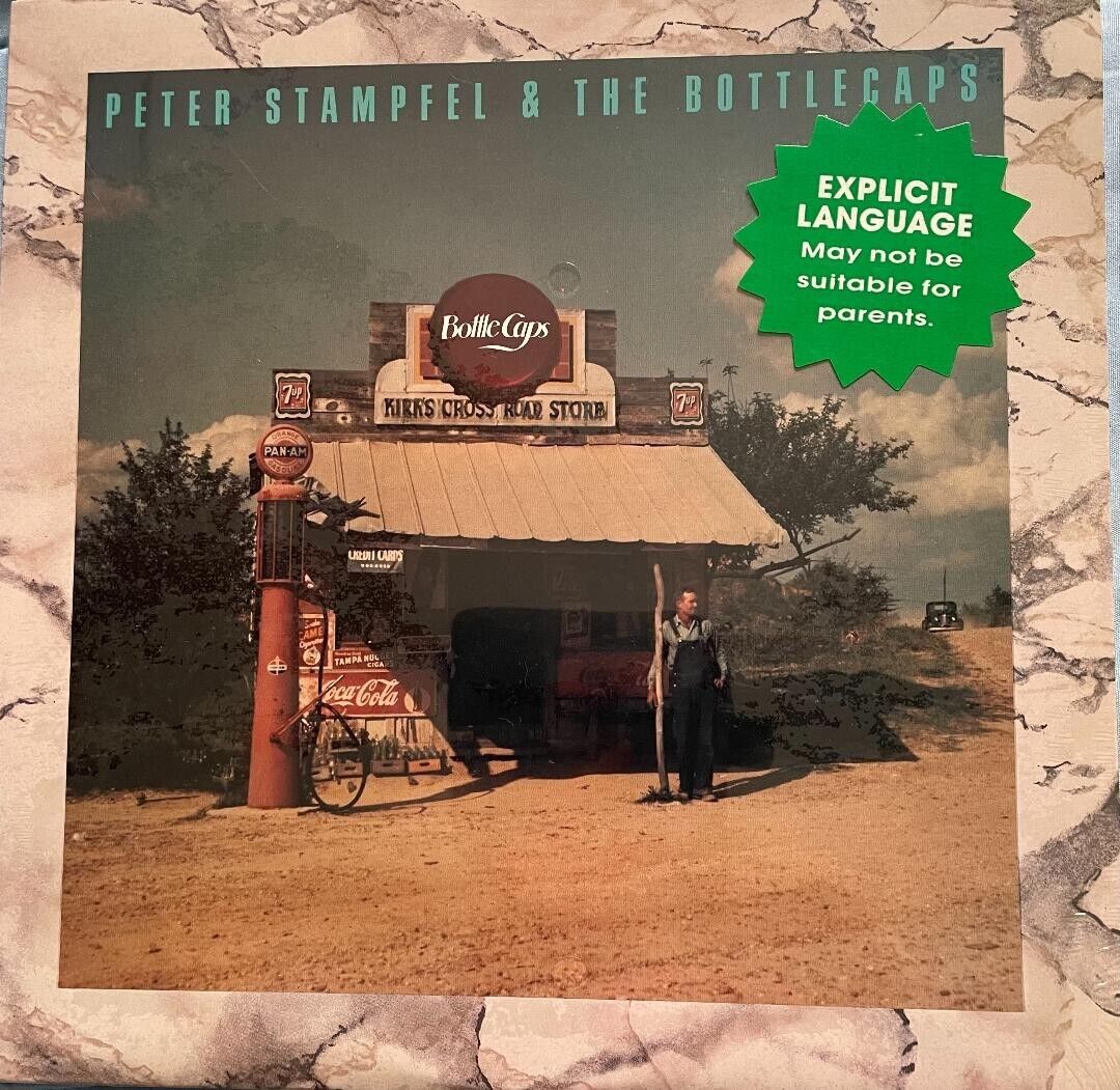 Peter Stampfel and The Bottlecaps- Rounder LP-  BRAND NEW and SEALED