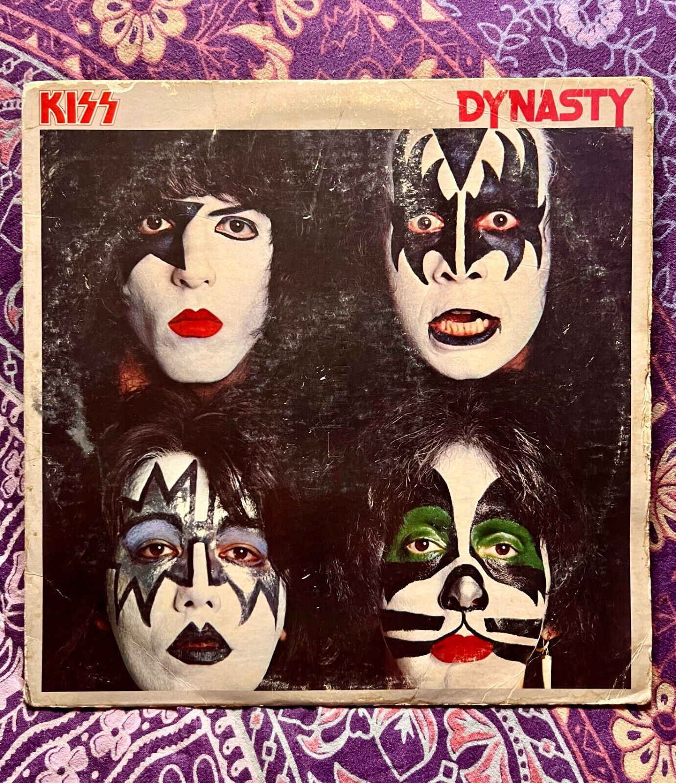 Kiss - Dynasty LP Casablanca NBLP 7152 1979 Pressing w/ Inner Sleeve  VG/VG