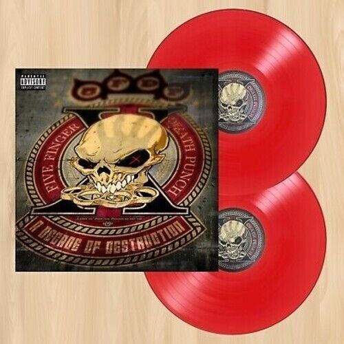 Five Finger Death Pu - A Decade Of Destruction - Crimson Red [New Vinyl LP] Ex