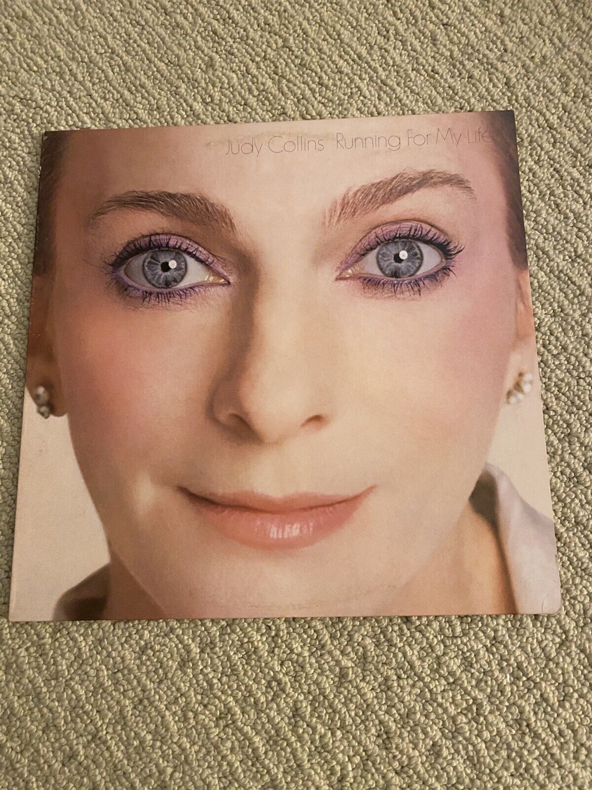 Judy Collins - Running For My Life Vinyl Record - VG+ Condition Rare