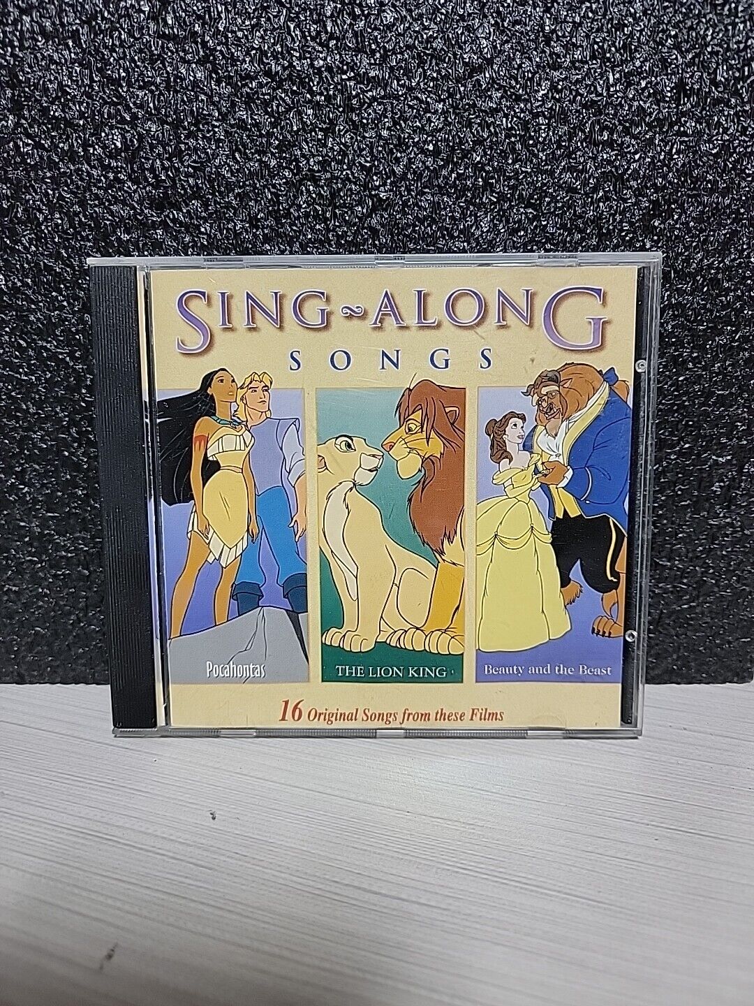 Disney\'s Sing-Along Songs Collection CD Pocahontas Lion King Beauty & The Beast