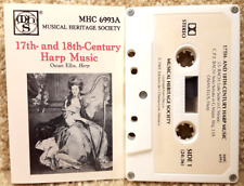 Vintage Cassette Tape Harp Music 17th And 18th Century Osian Ellis Bach Handel picture