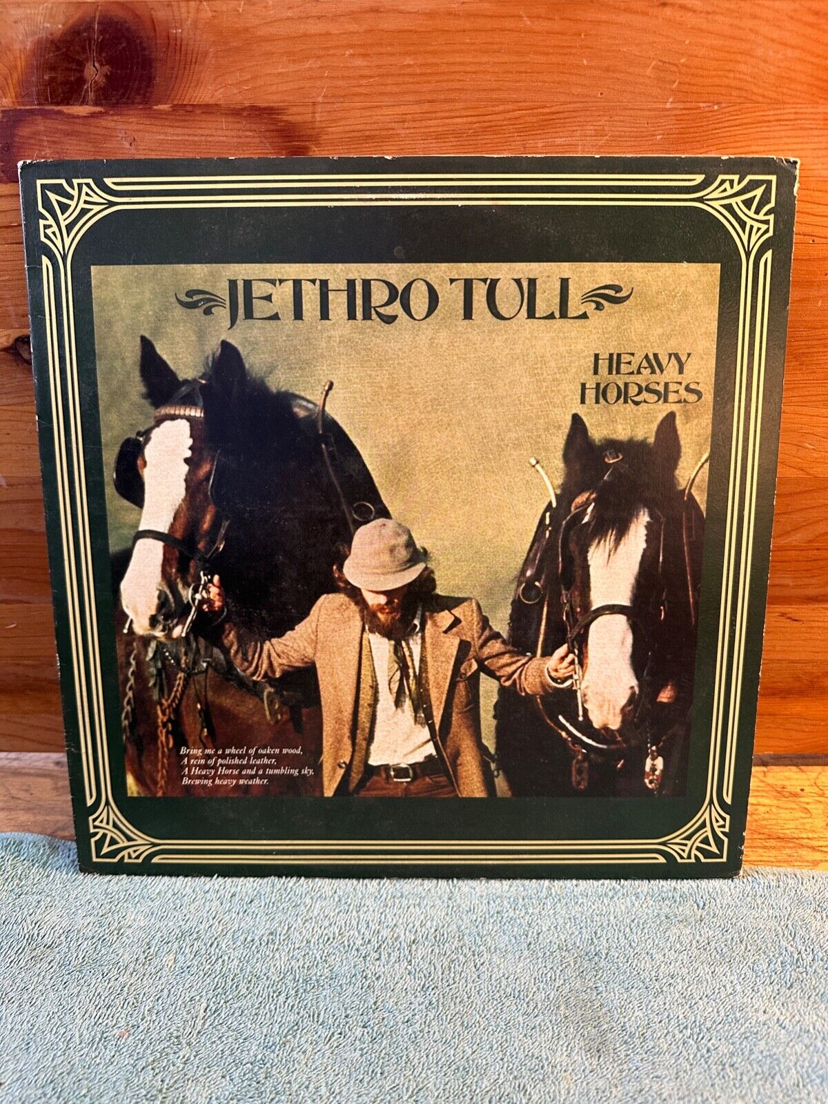 LP Vinyl Record Jethro Tull Heavy Horses Record CHR-1175 Vintage