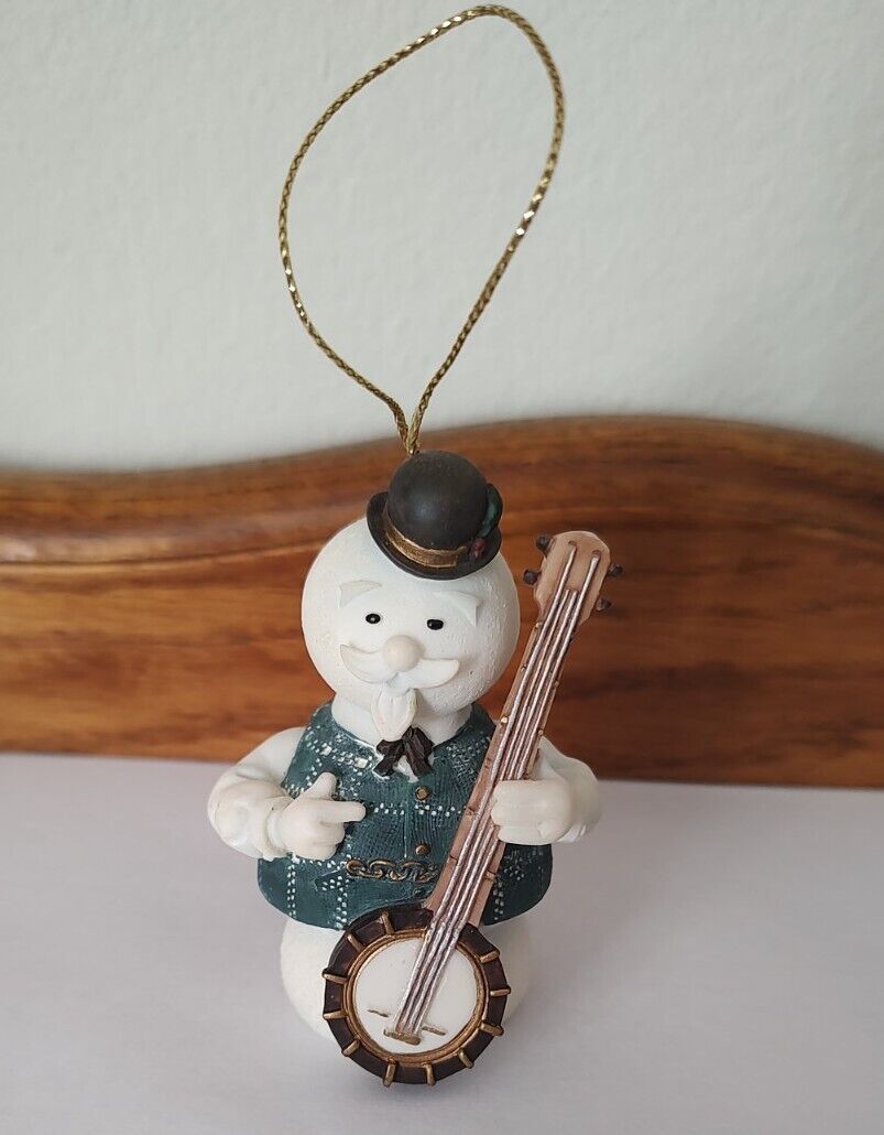 Sam the Snowman with Banjo Island of Misfit Toys Rudolph Ornament 2000