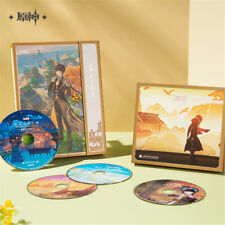 Official Genshin Impact Jade Moon Upon a Sea of Clouds OST Music CD Set Gift Box picture