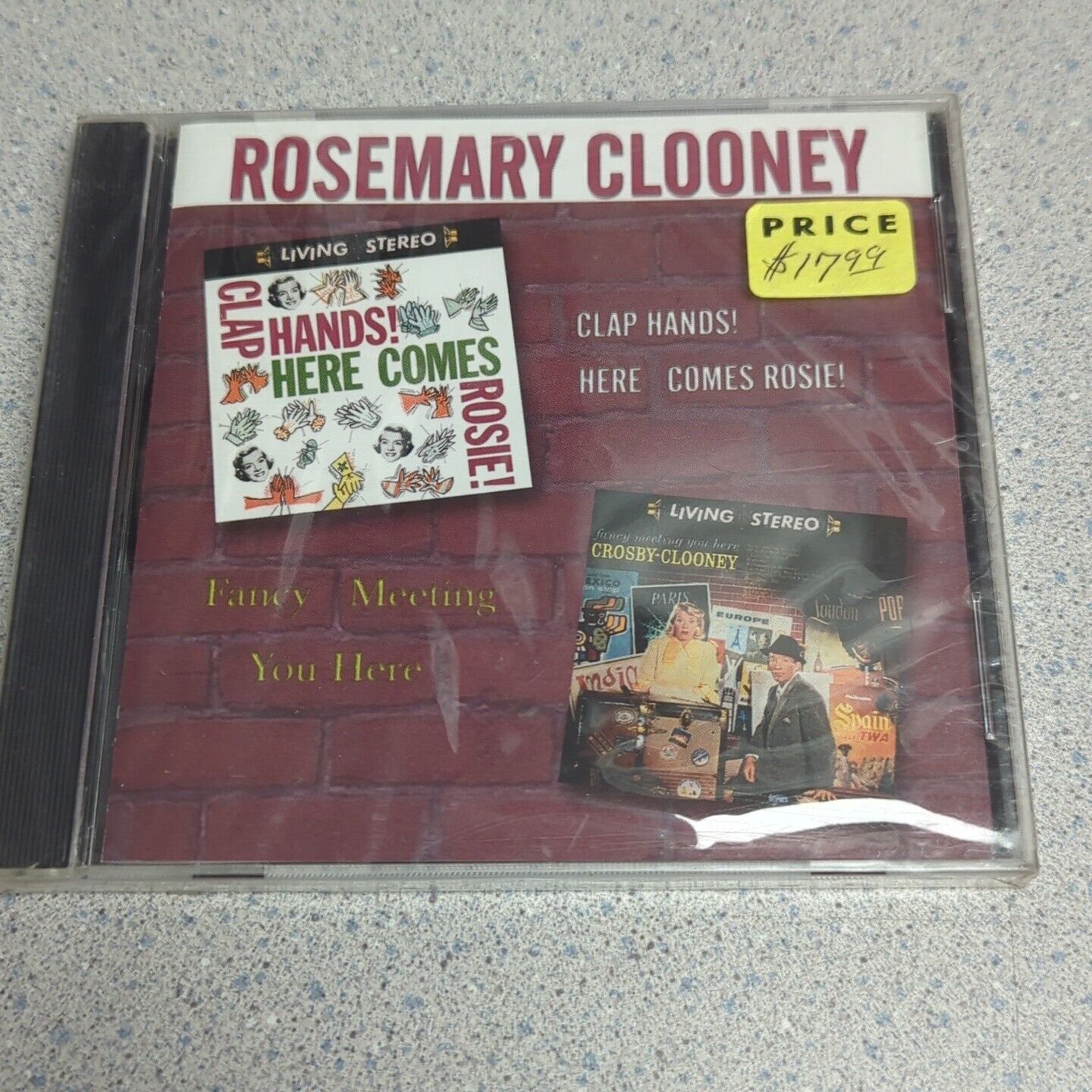 NEW Vintage Rosemary Clooney - Clap Hands Here Comes Rosie (CD, 1959)
