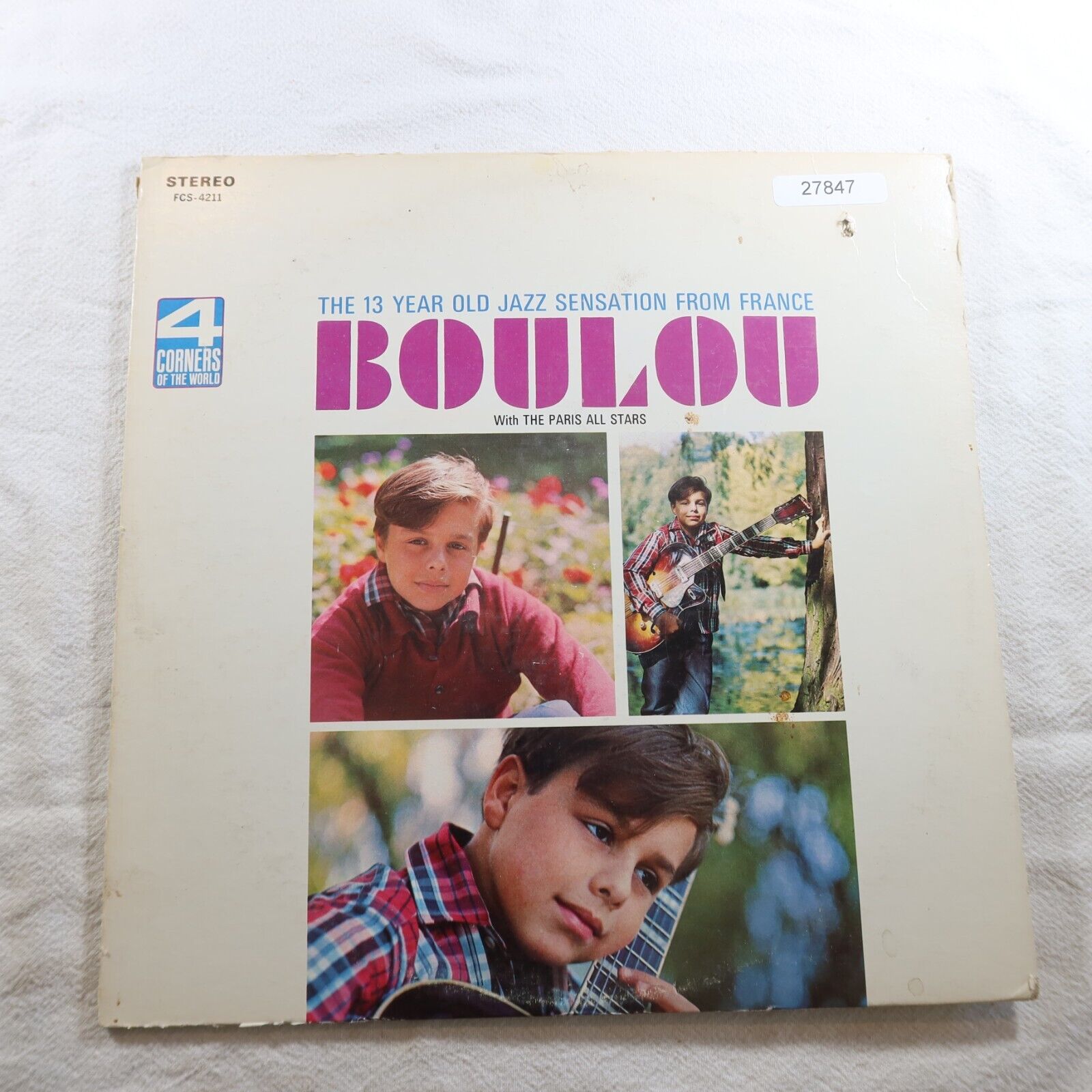 Boulou 13 Year Old Jazz Sensation LP Vinyl Record Album