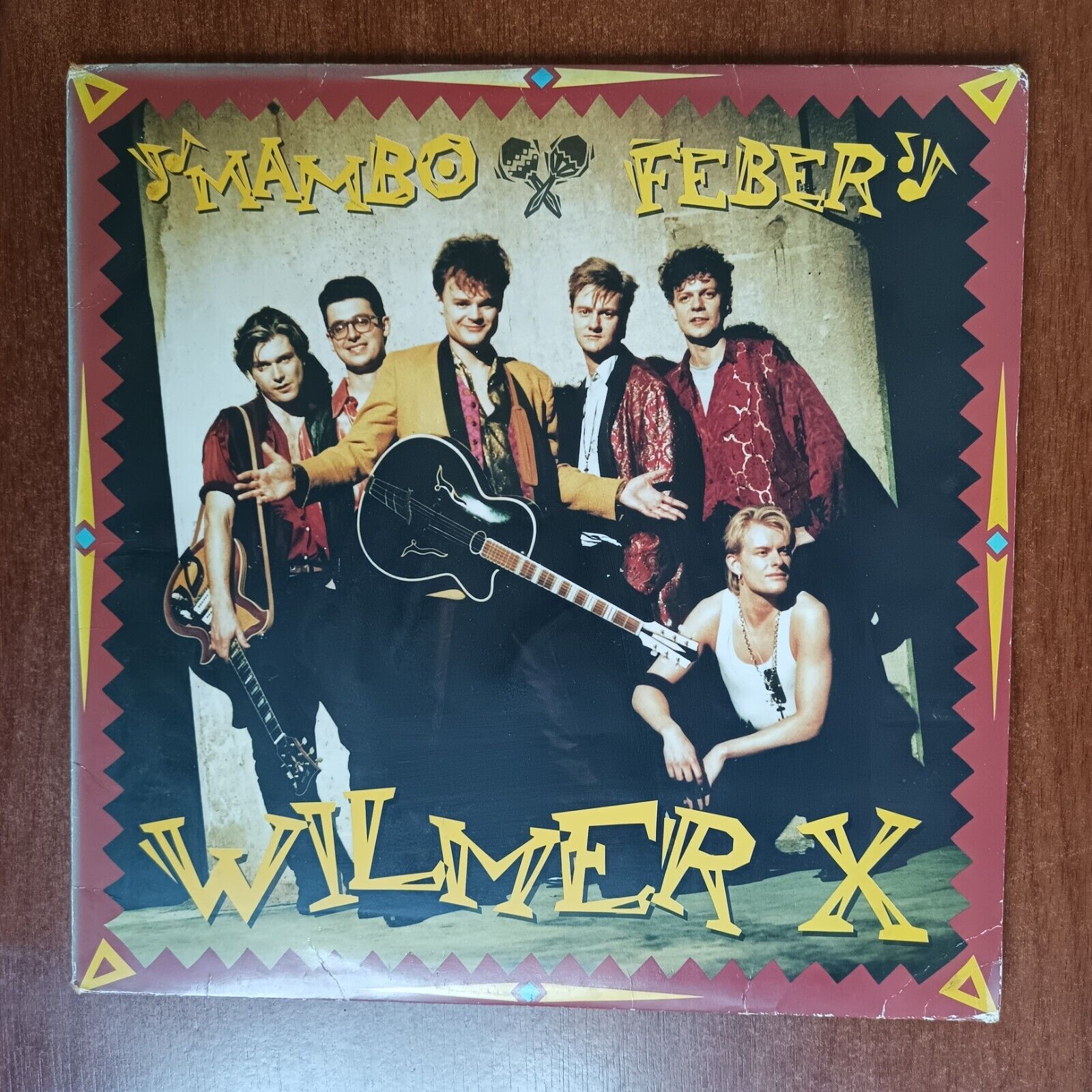 Wilmer X ‎– Mambo Feber [1991] Vinyl 2xLP Blues Rock Pop Rock Sweden EMI
