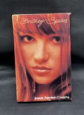 Promo Britney Spears Sneak Preview Cassette Tape Vintage Baby One More Time picture