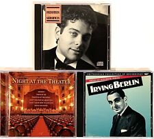 Musical Theater CD Lot 3 CDs George Gershwin • Irving Berlin • Night At Theater picture