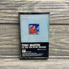 Vtg I’ll See You In My Dreams Tony Martin 1982 Applause Records Cassette Tape picture