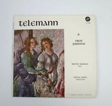 VTG Telemann Six Oboe Partitas - Melvin Berman - Vox PL 14.020 Vinyl Record  picture