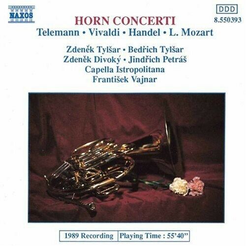 Georg Philipp Telemann : Horn Concerti CD (2000)