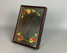 Vintage 1978 Yaps Music Box Love Story Floral Mirror Decor End Table - Works picture