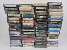 Vintage Sealed 8 track Tapes Many Various Artists Elvis Wonder John Buffett picture