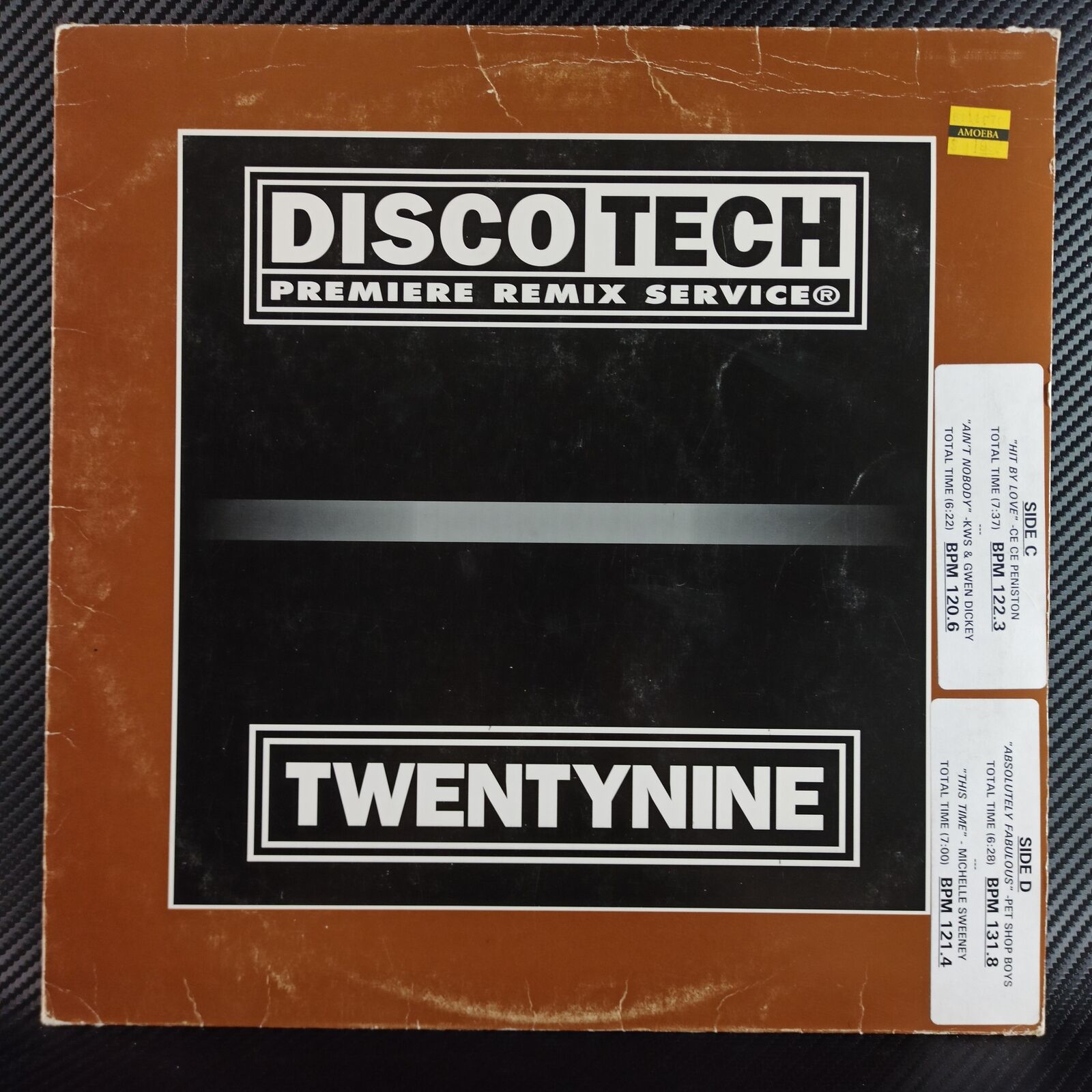 DiscoTech Premiere Remix Service TwentyNine Vinyl LP Record (VG/VG) PROMO