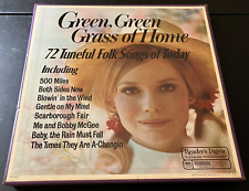Vintage Green, Green Grass of Home Folk Songs - 5 Vinyl Record Box Set picture