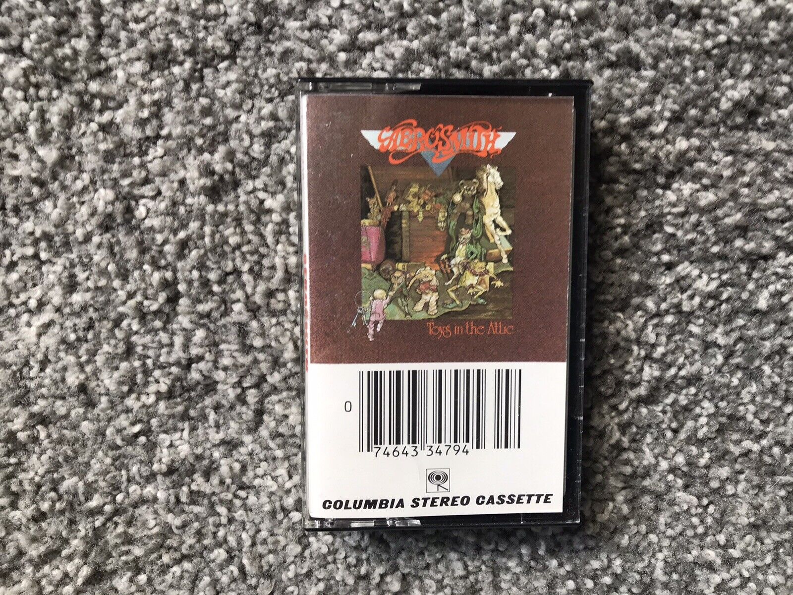 Aerosmith. Toys In The Attic   Cassette 1975  VG Condition
