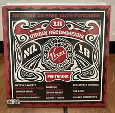 Virgin Records VIRGIN RECOMMENDS #18 Various Artists Promo CD [PA] New, Sealed picture