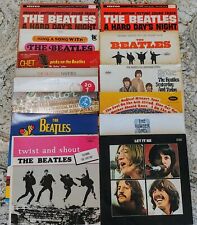 Beatles Album Lot 14 LP Vinyl Record Set US Canada Japan Australia Apple Capitol picture