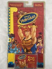 Disney's Hercules | Sing-Along Audio Cassette w/ Songbook | Vintage picture