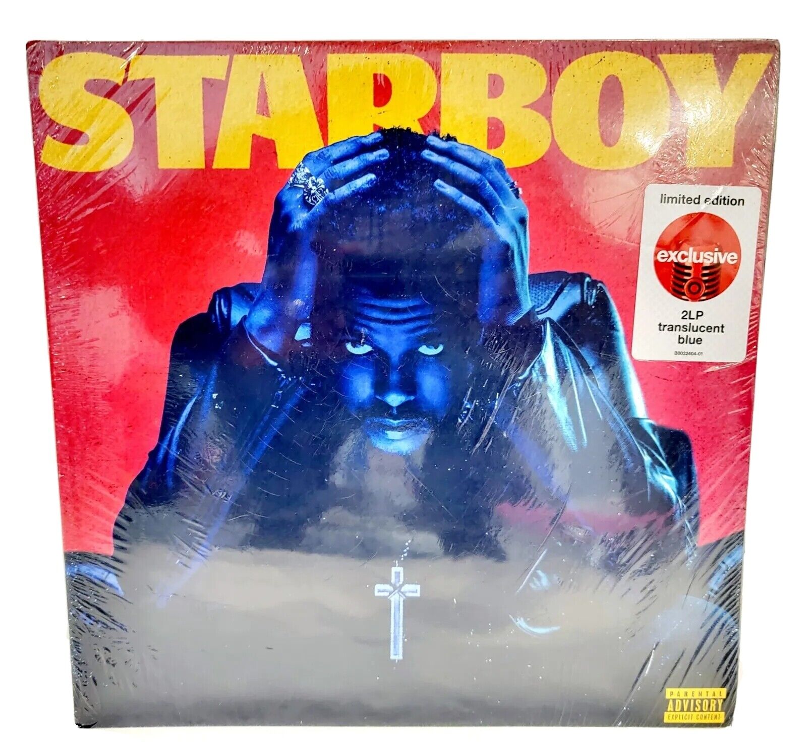 Starboy (2LP) The Weeknd (Weekend) Exclusive Blue Vinyl (New) Read Description 