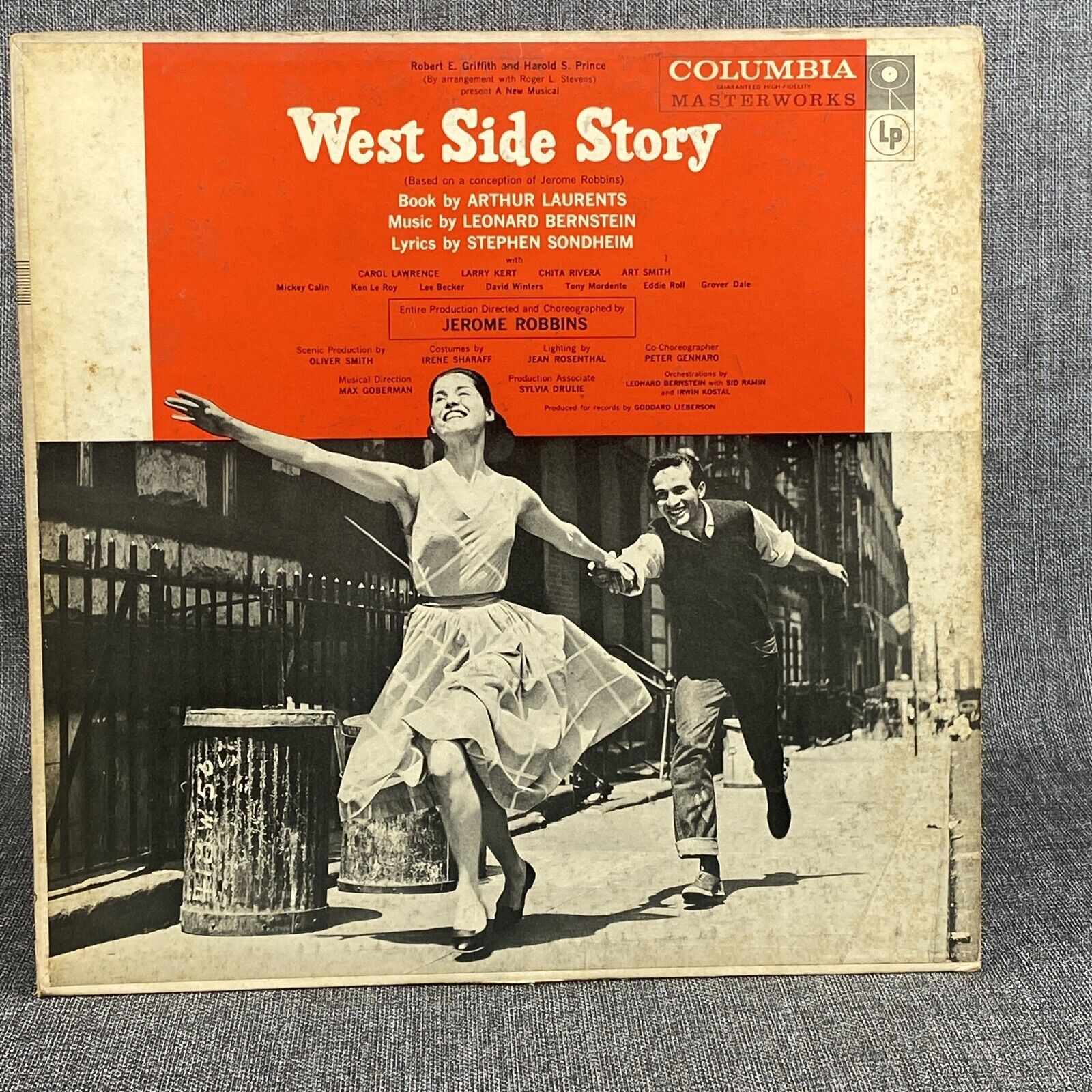 Vintage WEST SIDE STORY 6 Eye Vinyl Columbia Records
