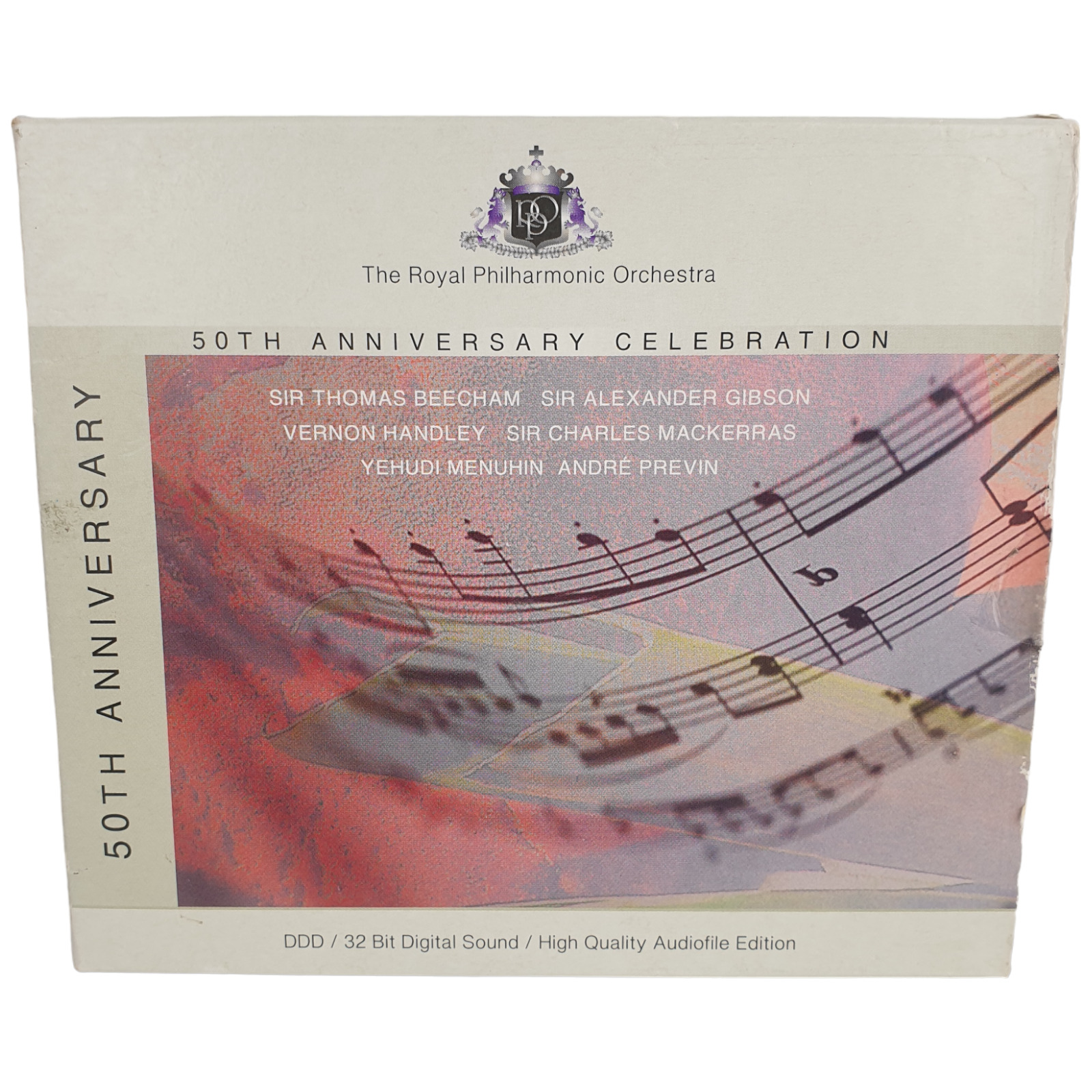 Vtg Royal Philharmonic Orchestra 50th Anniv Celebration CD Slipcase Germany 1993