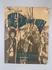 Jimi Hendrix Poster Original Vintage Track Record Promo The Wind Cries Mary 1967 picture