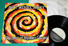 New Model Army - The Love Of Hopeless Causes BRAZIL 1st Press LP 1993 w Insert picture