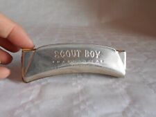 vintage scout boy harmonica  picture