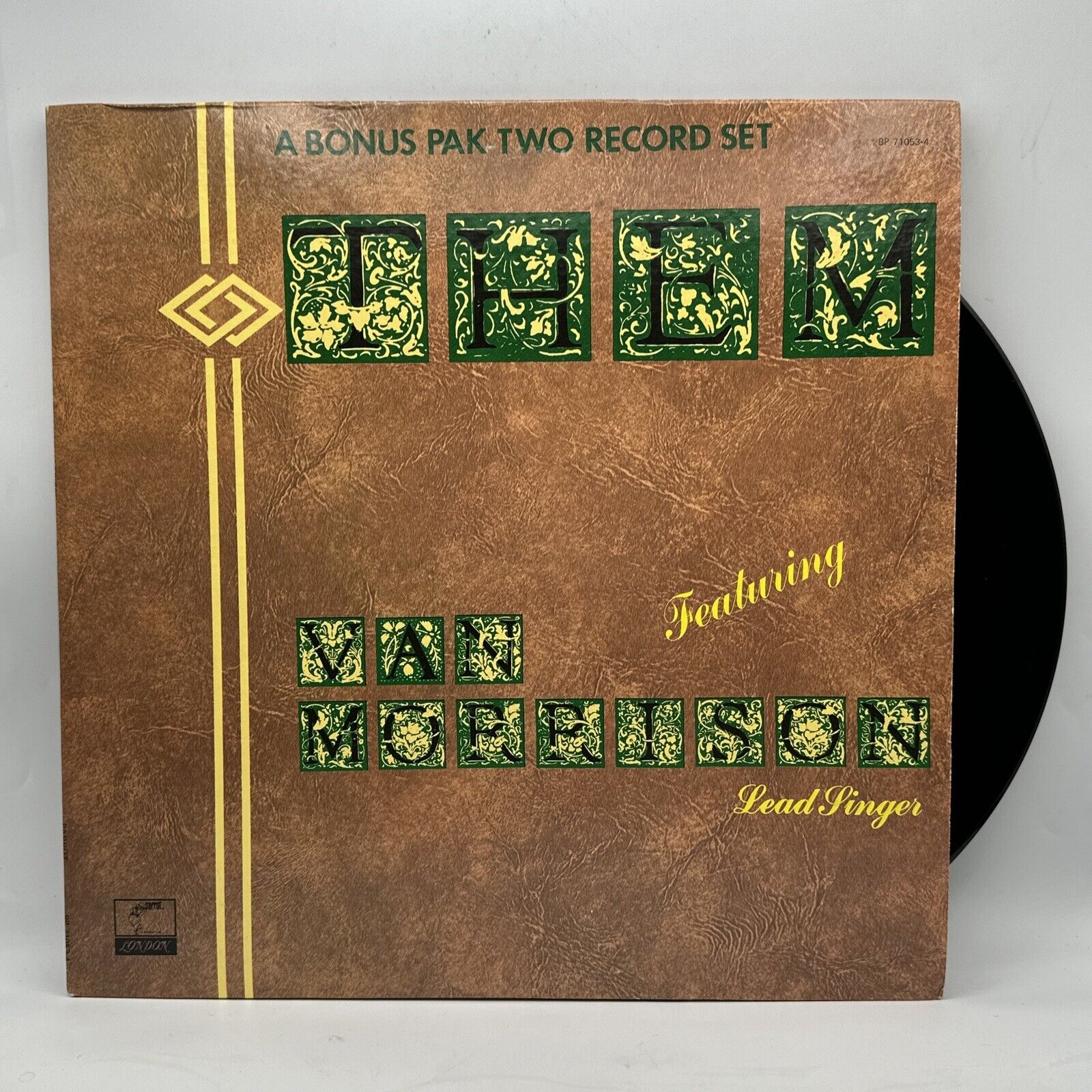 Them Featuring Van Morrison - 1982 US Press Double LP (NM) Ultrasonic Clean