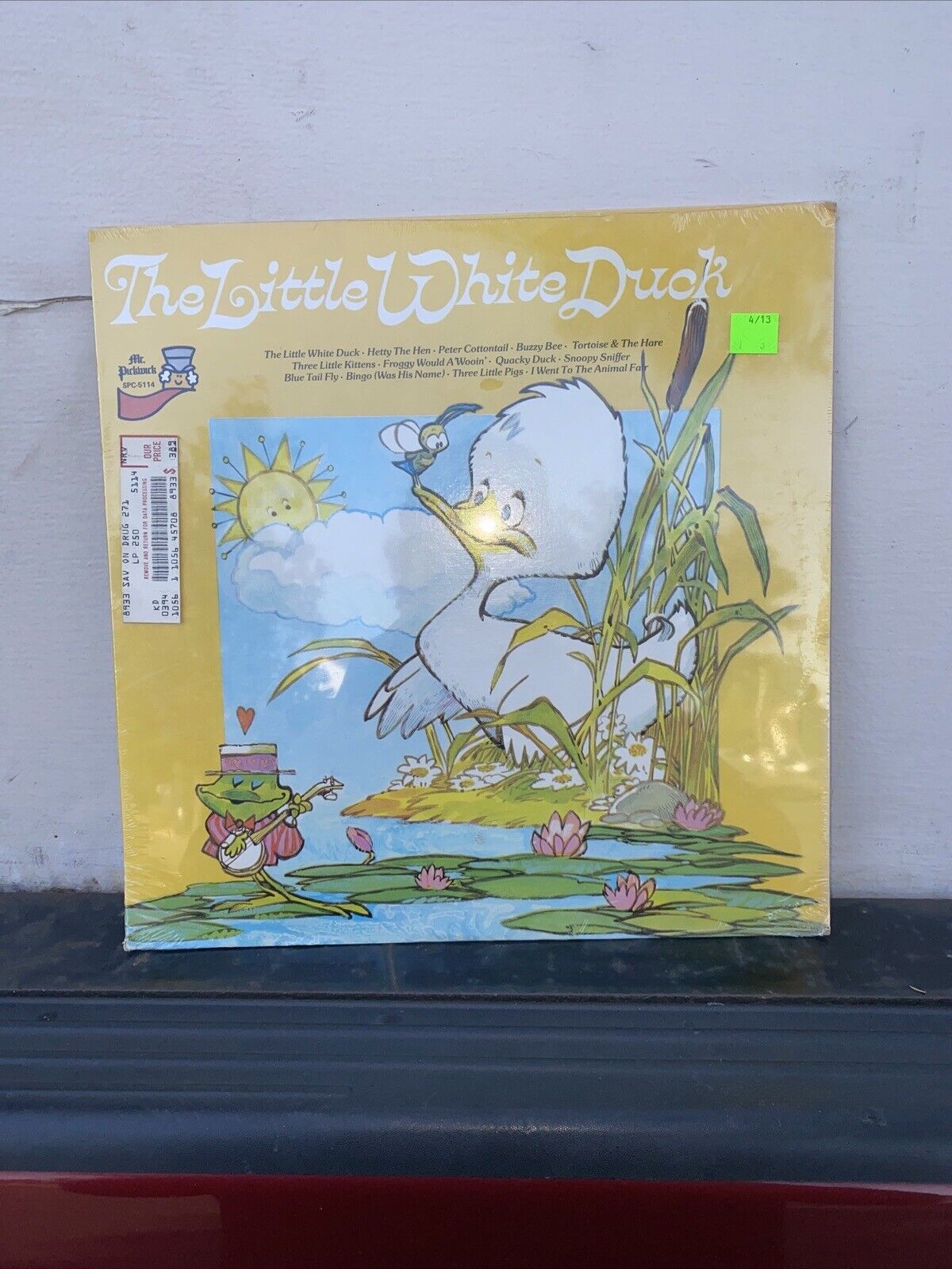 Vintage The Little White Duck vinyl record new sealed