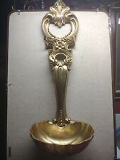 Vtg HOMCO HOME INTERIOR LARGE Gold LADLE/SPOON WALL PLAQUE syroco  picture