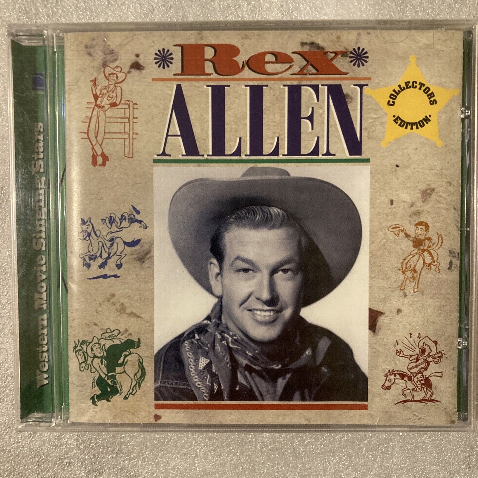 REX ALLEN  Western Movie Singing Stars   CD -  NEW SEALED