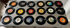 18 Vintage 45 RPM Records - See Photos For Titles picture
