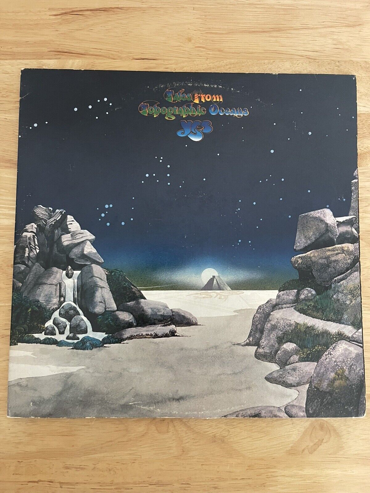 Yes ‎’ Tales From Topographic Oceans ‘ 2xLP Vinyl LP US 1974 SD 2-908 VG/VG+