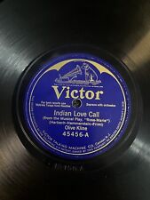 Vintage Olive Kline/Lambert Murphy Victor 10” Record 45456 Good Condition picture