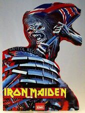 Iron Maiden Standee Display Part of Eddies Archives - BBC Archives Artwork 2002 picture