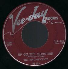 The Magnificents Up On The Mountain / Why Did She Go 45 Chicago Doo-Wop Vee Jay picture