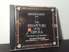 Highlights From The Phantom Of The Opera (CD, 1987) picture