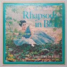 GEORGE GERSHWIN'S RHAPSODY IN BLUE NEW LONDON SYMPHONY ORCHESTRA VINYL LP 105-61 picture