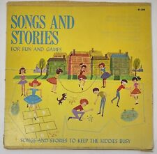 Songs And Stories For Fun And Games K-26 Story Nursery Rhymes Various Artists picture